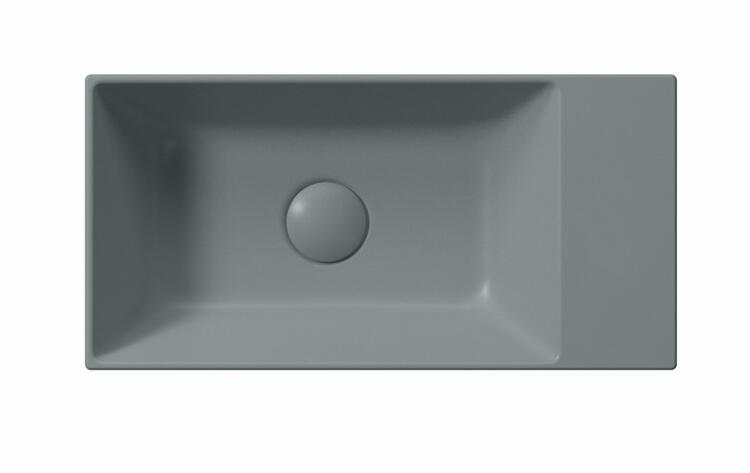 Keramické umývátko 50×25 cm agave opaco – GSI KUBE X COLOR 9486004