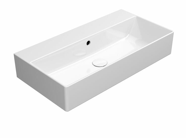 Keramické umyvadlo 70×37 cm bílá – GSI KUBE X 9455011