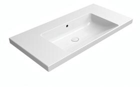 Keramické umyvadlo 100×50 cm bílá – GSI NORM 8633011 | Více -