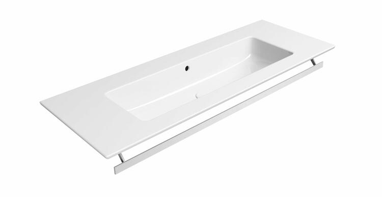 Keramické umyvadlo 122×46 cm bílá – GSI PURA 8887011