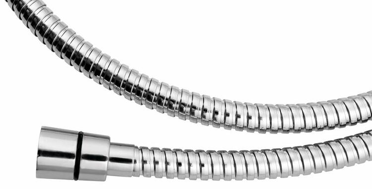 Sprchová hadice pro výsuvné sprchy, F1/2-M3/8, 175cm, chrom