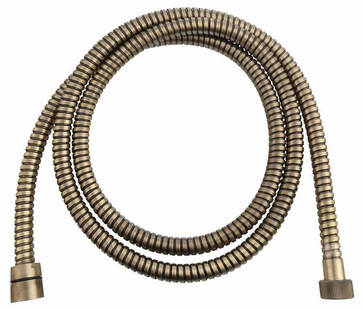 POWERFLEX kovová sprchová hadice, 175cm, bronz
