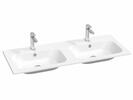 Dvojumyvadlo Chrome Slim 120, s otvory pro baterie, s přepadem