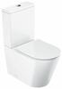WC kombi Elegant RimOff set, vario odpad, bílá
