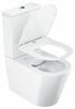 WC kombi Elegant RimOff set, vario odpad, bílá
