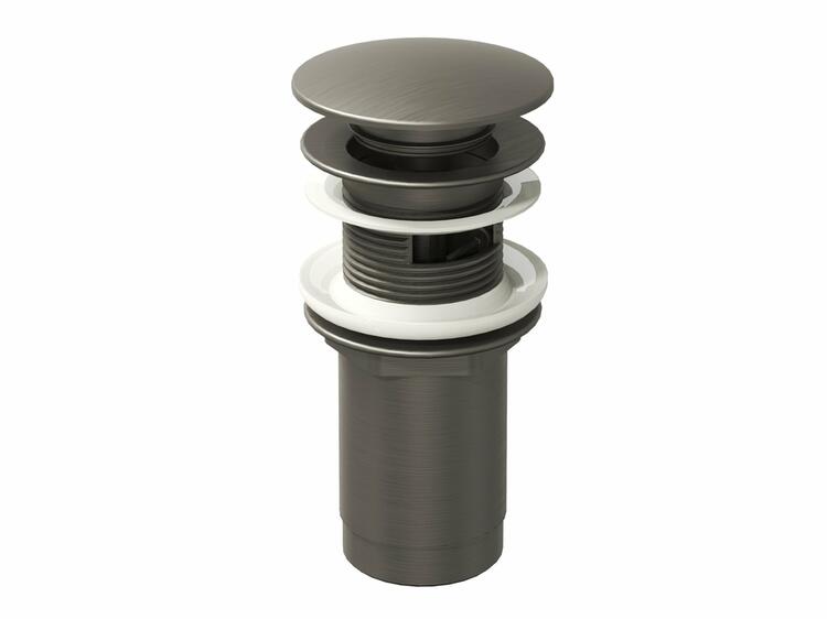 Umyvadlová pileta ClickClack, Graphite Brushed