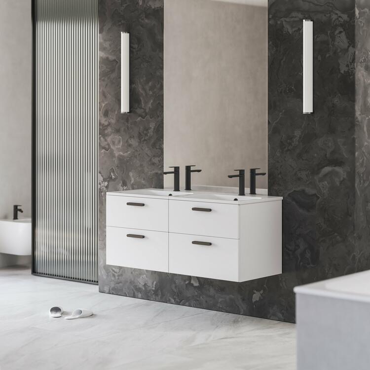 Koupelnová skříňka bez umyvadla bílá - Ravak SD Chrome II 8592626075569