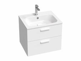 Koupelnová skříňka bez umyvadla bílá - Ravak SD Chrome II 8592626081492 | Více -