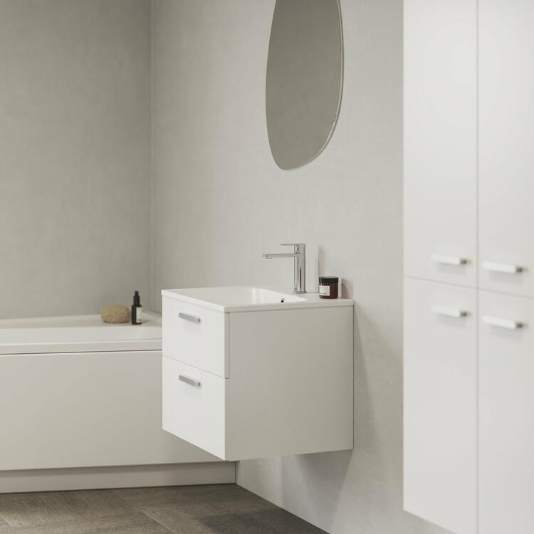 Koupelnová skříňka bez umyvadla bílá - Ravak SD Chrome II 8592626081461