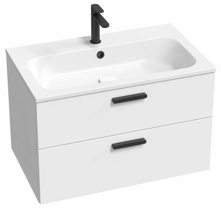 Koupelnová skříňka bez umyvadla bílá - Ravak SD Chrome II 8592626075583