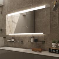 Zrcadlo s oblými rohy s led osvětlením 120×70 cm – Nimco ZP 22006VX | Více - 