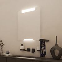 Zrcadlo s oblými rohy s led osvětlením 60×80 cm – Nimco ZP 22002VX | Více - 