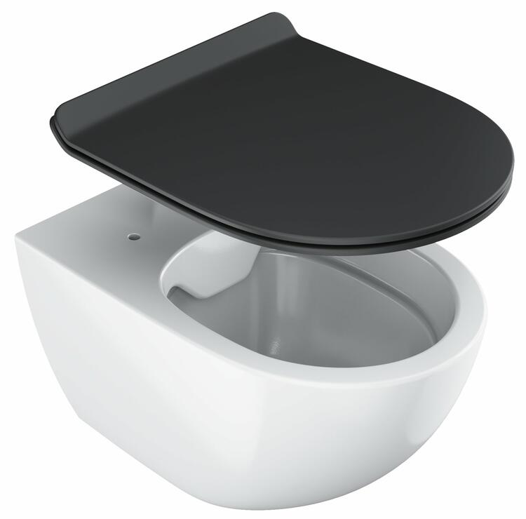 WC sedátko Vita slim, černá