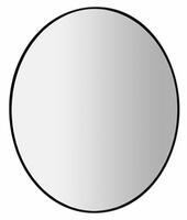 SHARON kulaté zrcadlo s LED podsvícením ø 80cm, černá mat | Více - 
