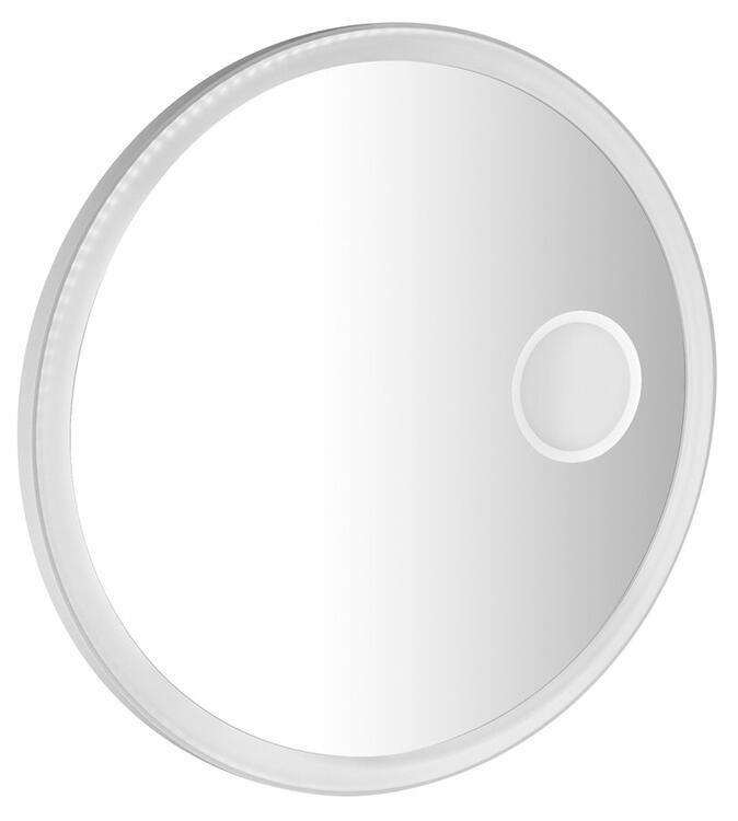 FLOAT kulaté zrcadlo s LED podsvícením ø 90cm, kosm.zrcátko, senzor, 3500-6500K, bílá