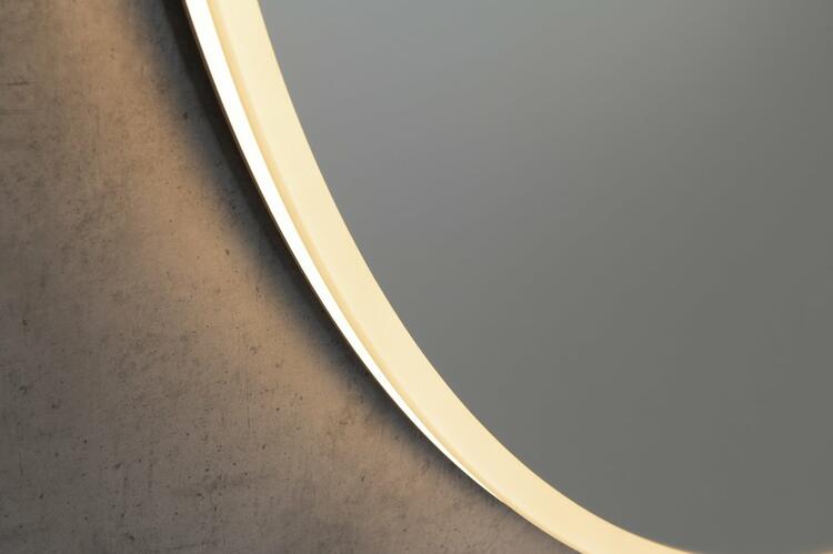 VISO kulaté zrcadlo s LED osvětlením ø 80cm, senzor, 2700-6500K