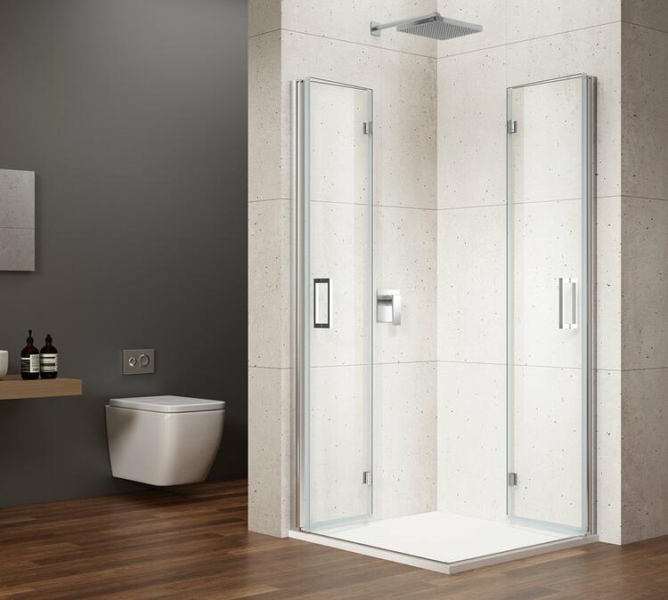 LORO obdélníkový sprchový kout 900x700mm, rohový vstup