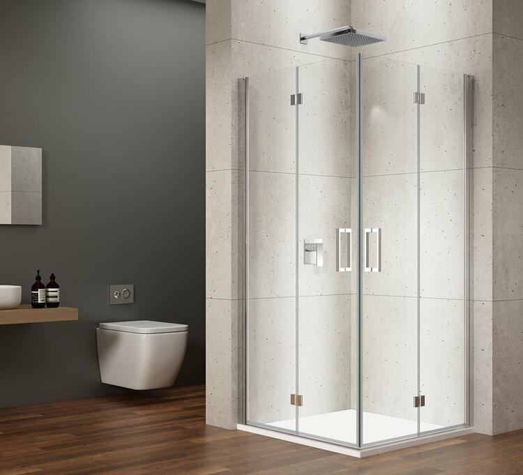LORO obdélníkový sprchový kout 900x800mm, rohový vstup