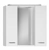 ZOJA/KERAMIA FRESH galerka s LED osvětlením, 70x60x14cm, bílá