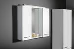 ZOJA/KERAMIA FRESH galerka s LED osvětlením, 70x60x14cm, bílá