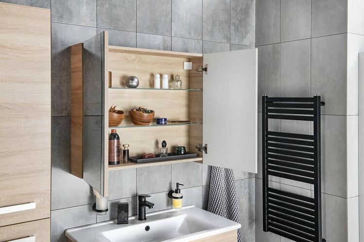 VEGA galerka, 80x70x18cm, dub platin