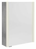 ALIX galerka s LED osvětlením 56x70x17,5cm, levá/pravá, dub stříbrný | Více - 
