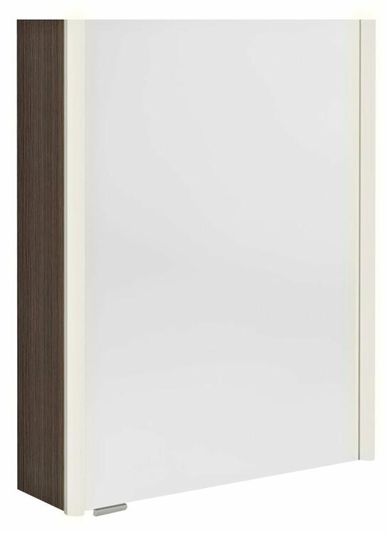 ALIX galerka s LED osvětlením 56x70x17,5cm, levá/pravá, borovice rustik