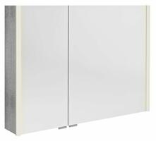 ALIX galerka s LED osvětlením 96x70x17,5cm, dub stříbrný | Více - 