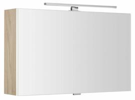 CLOE galerka s LED osvětlením 80x50x18cm, jilm bardini | Více - 