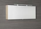 CLOE galerka s LED osvětlením 120x50x18cm, jilm bardini