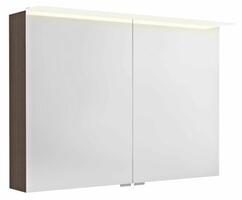 LINEX galerka s LED osvětlením, 100x70x15cm, borovice rustik | Více - 