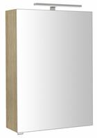 RIWA galerka s LED osvětlením, 50x70x17cm, jilm bardini | Více - 