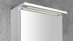 Galerka s LED osvětlením 50×70×22 cm L/P bílá – Aqualine Kawa Strip WGL50S