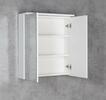 Galerka s LED osvětlením 60×70×22 cm bílá – Aqualine Kawa Strip WGL60S