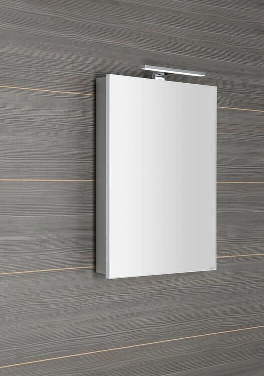 GRETA galerka s LED osvětlením, 50x70x14cm, bílá mat