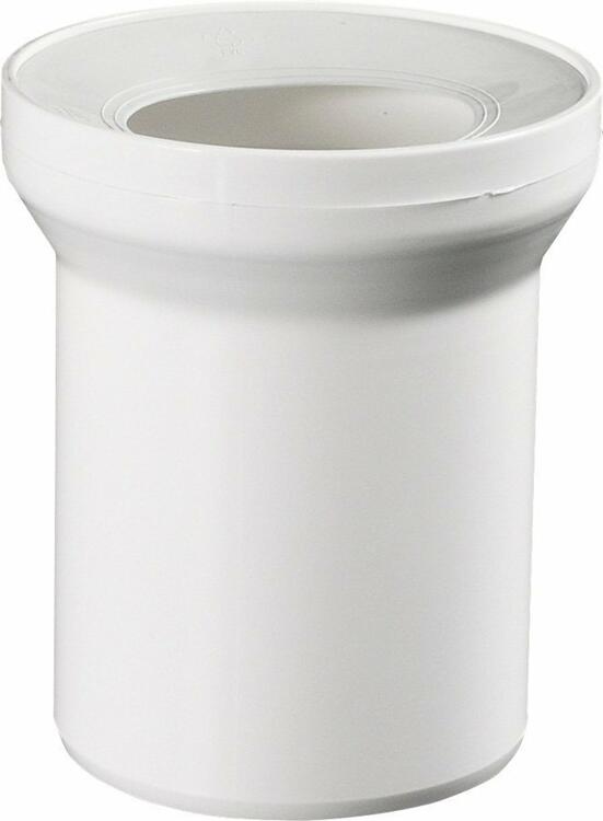 Přímý kus dopojení k WC, délka 150mm, 110mm