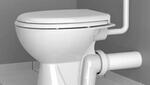 Přímý kus dopojení k WC, délka 250mm, 110mm