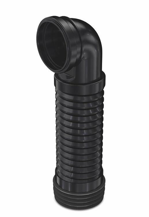 Flexi dopojení s kolenem 90° pro závěsné WC, 205-370mm
