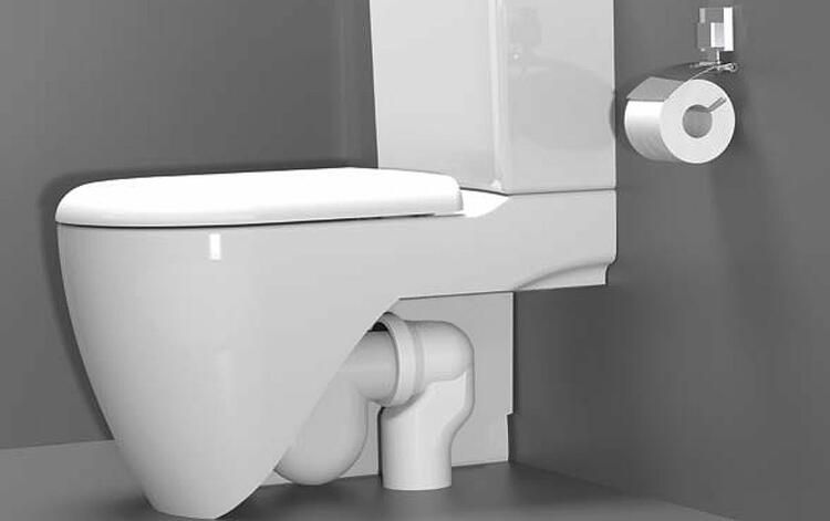 Koleno 90 dopojení k WC, Offset, 110 mm