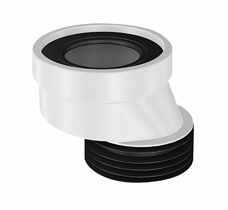 WC manžeta pevná, excentrická, 40mm
