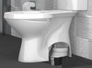 WC manžeta pevná, excentrická, 60mm