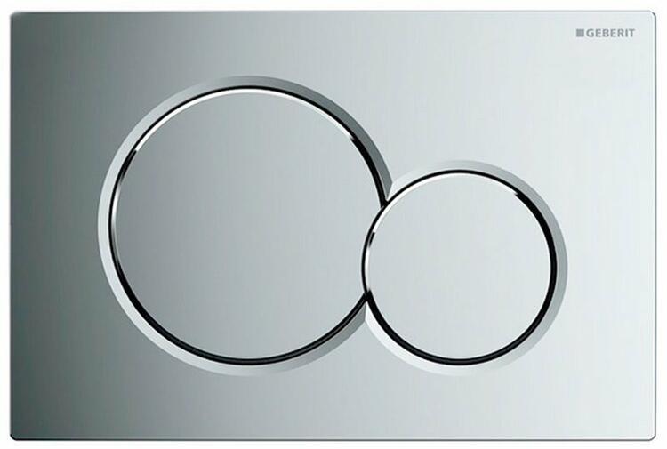 GEBERIT SIGMA01 ovládací tlačítko, chrom