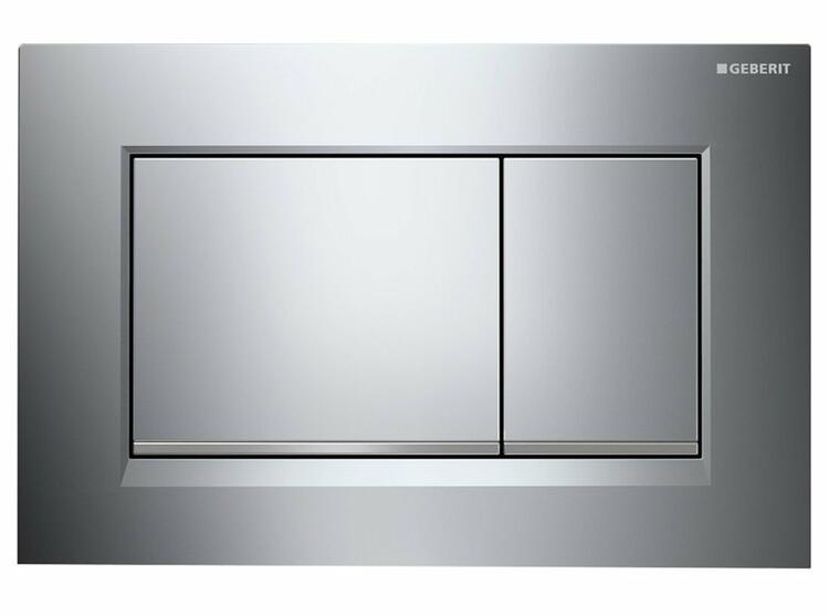 GEBERIT SIGMA30 ovládací tlačítko, chrom lesk