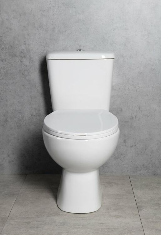 MANUEL WC kombi, dvojtlačítko 3/6l, spodní odpad, bílá