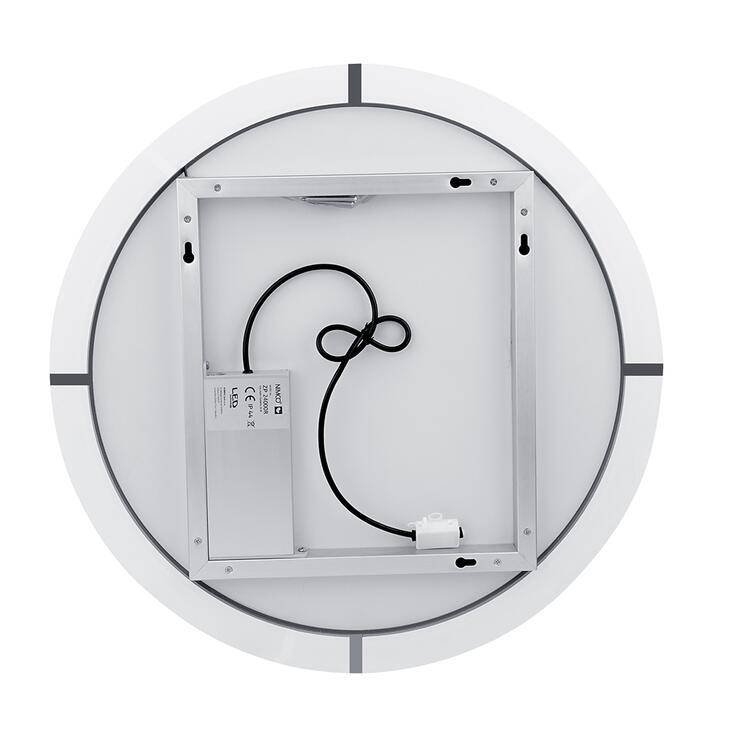 Kulaté zrcadlo s led osvětlením průměr 80 cm – Nimco ZP 24002RVX