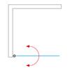 Obdélníkový sprchový kout Brillant + Intimglass – Roth TCO1/900+TCO1/800