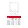 Sprchové dveře 80×201 Brillant – Roth TDN1 726-8000000-00-02