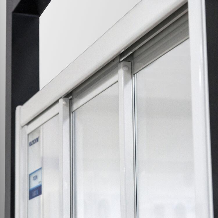 Obdélníkový sprchový kout Bílý+Transparent – Roth PD3N/800+LLBD/1000