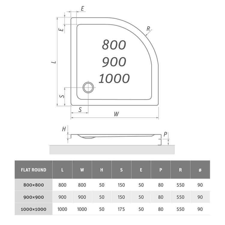 FLAT ROUND/1000 - Roth 8000117