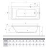 KUBIC NEO /170×75 - Roth 9330000
